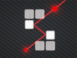 Laser Reflection Puzzle Game