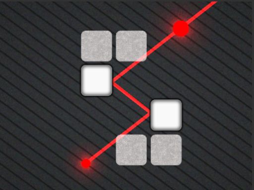 Laser Reflection Puzzle Game
