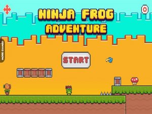 Ninja Frog Adventure Online Arcade Game
