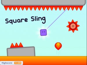 Square Sling Online Arcade Game