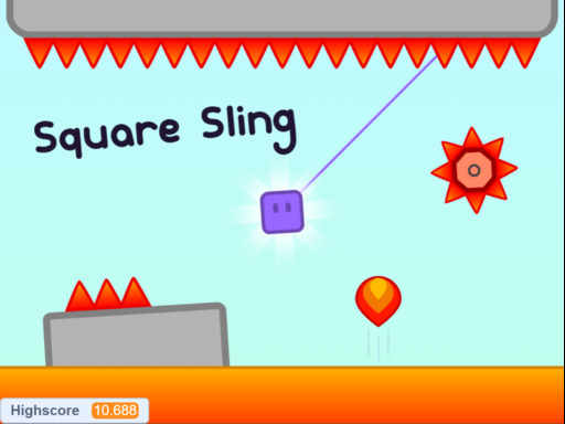 Square Sling Online Game