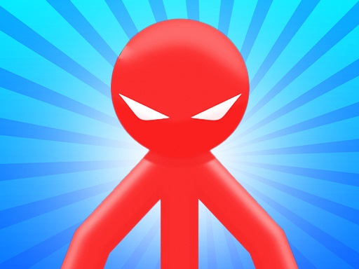 Red Stickman vs Monster School Online Game