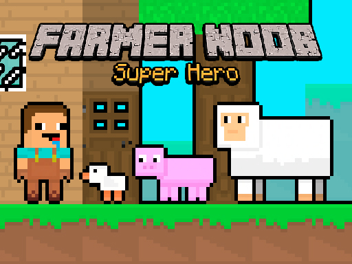 Farmer Noob Super Hero - Animal Rescue Online Game