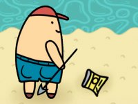 Sea Side Cleaning Day: Beach Cleanup Game