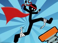 Stickman Parkours Online Game