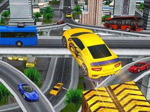 Crazy Car Impossible Stunt Challenge Online Game