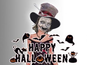 Halloween Girl Dressup Online Game