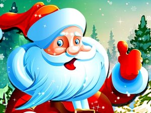 Santa Claus Winter Challenge Online Puzzle Game