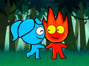 Red Boy and Blue Girl Forest Adventure Online Game