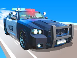 Police Car Line Driving Online Game
