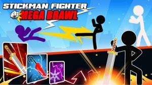 Stickman Fighter: Mega Brawl Action Game