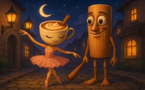 Ballerina Cappuccina Loves Tung Tung Sahur - Physics Puzzle Game