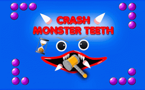 Crash Monster Teeth - Smash & Match Puzzle