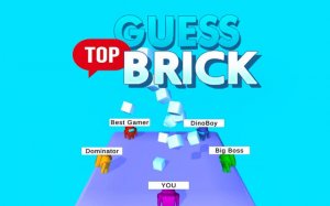 Guess Top Brick: Online Observation Puzzle Game