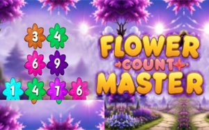 Flower Count Master - Counting Puzzle Game