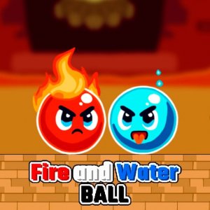 Fire and Water Ball Online Puzzle Game