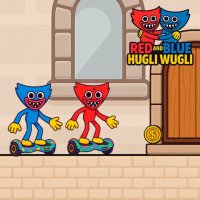 Red and Blue Hugli Wugli Online Puzzle Game