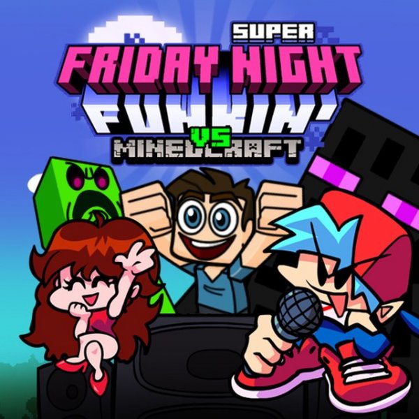 Super Friday Night Funki vs Minecraft Music Game