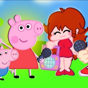 FNF vs Peppa Pig: Muddy Puddles Funkin Online Game