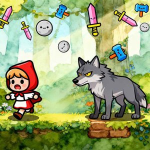Save Little Red Hood - Online Puzzle Game